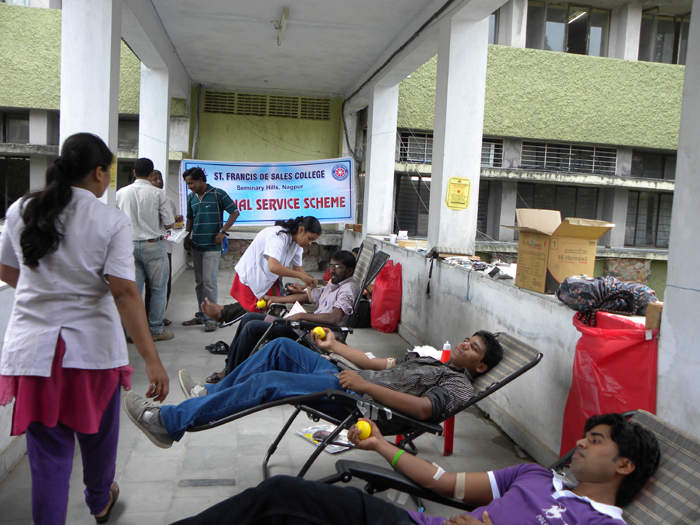 Blood donation camp