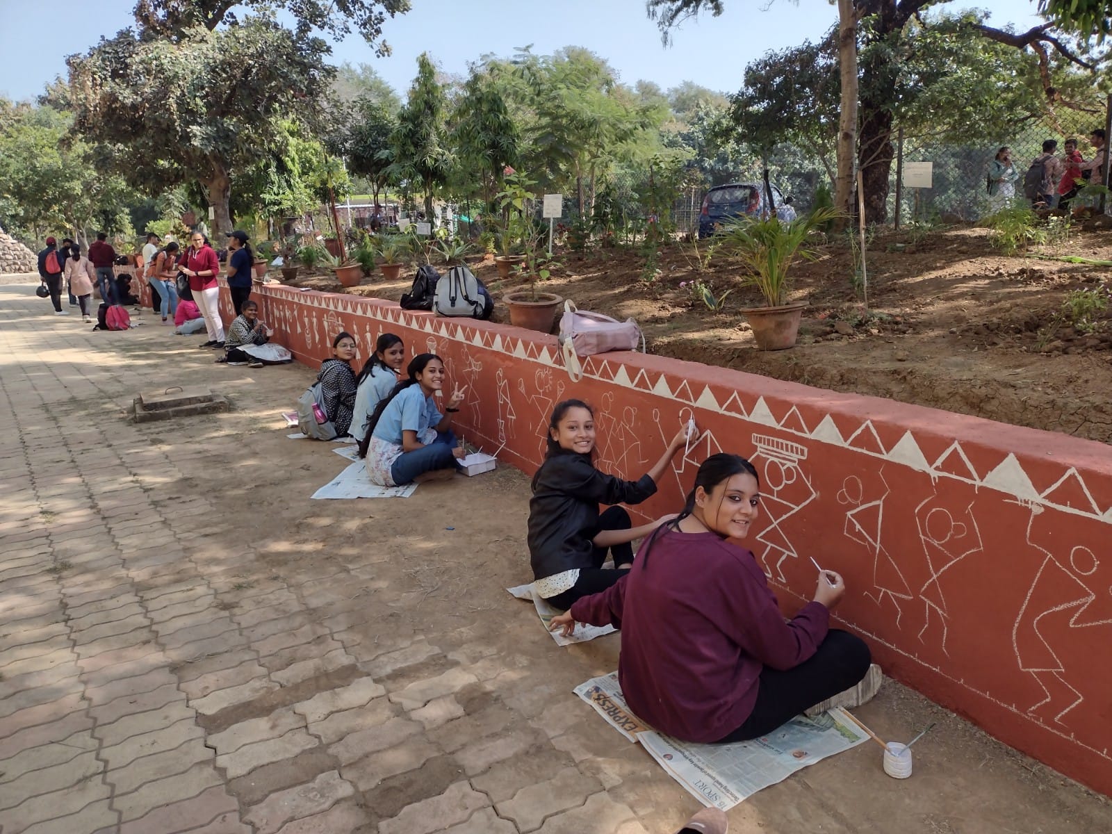 Warli Painting by ACC Students