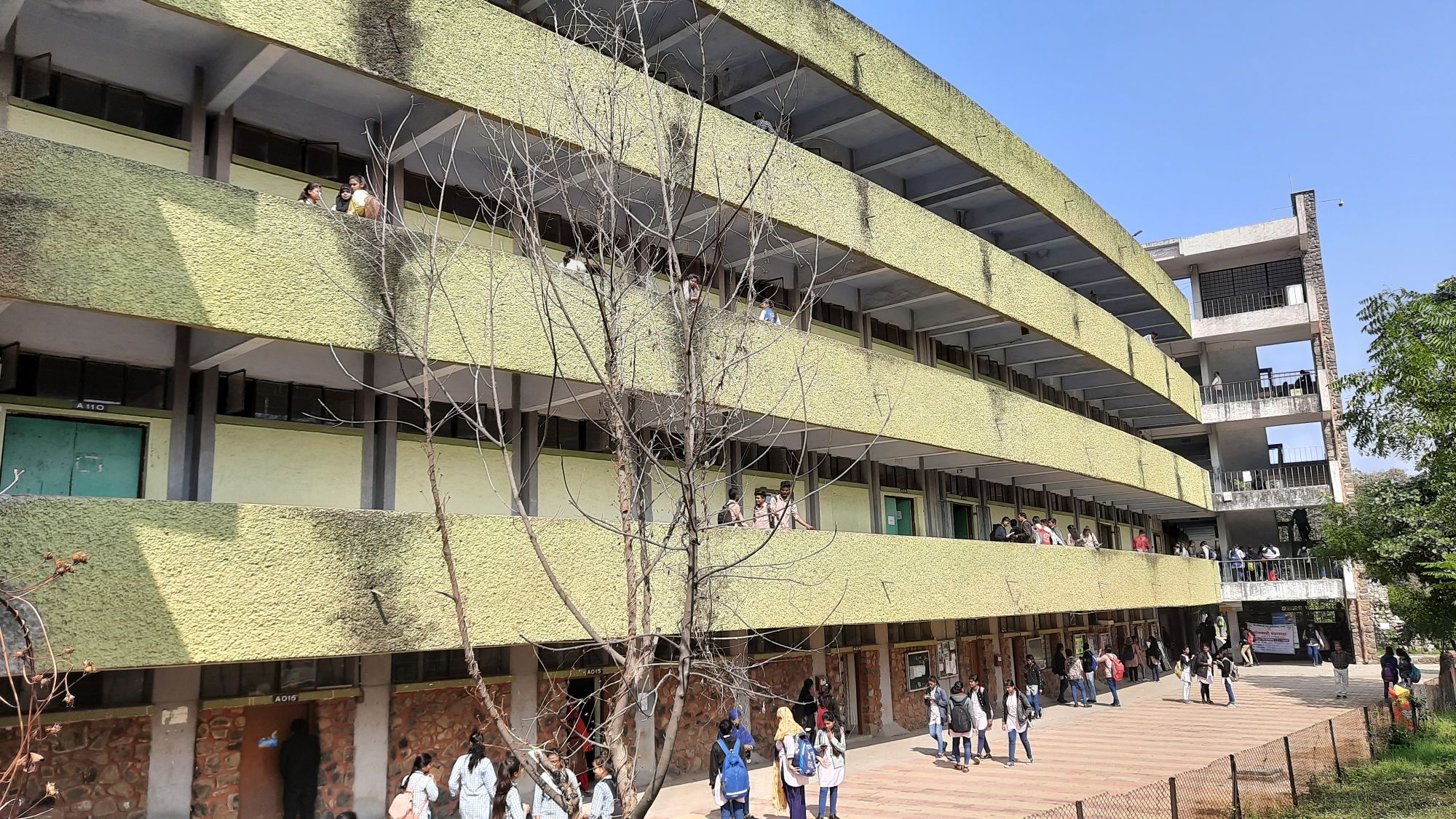 College Building — Main View